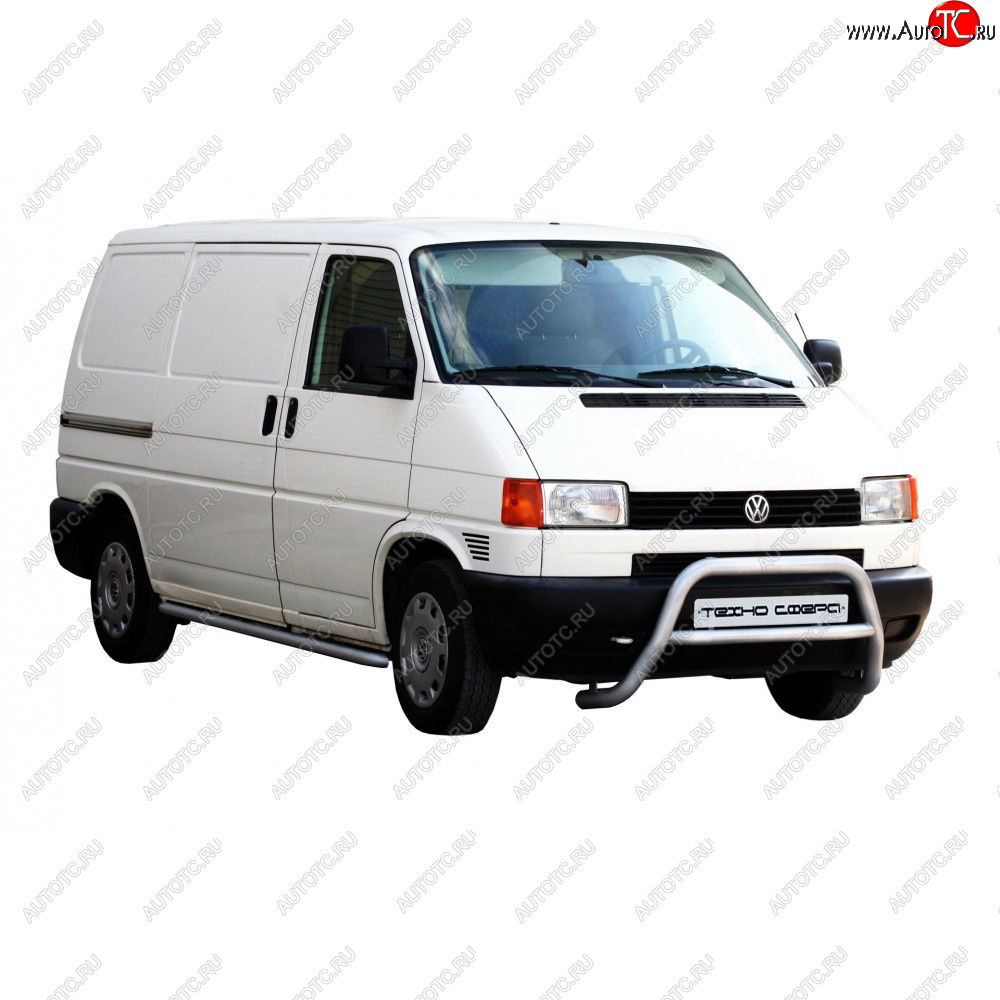 26 999 р. Передок нержавейка d63.5, Техно Сфера  Volkswagen Transporter  T4 (1990-2003) дорестайлинг, рестайлинг (Нержавейка)  с доставкой в г. Йошкар-Ола