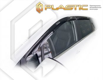 2 099 р. Дефлектора окон CA-Plastic  Wuling Jiachen (2022-2025) минивэн (серия Сlassic полупрозрачный)  с доставкой в г. Йошкар-Ола. Увеличить фотографию 2