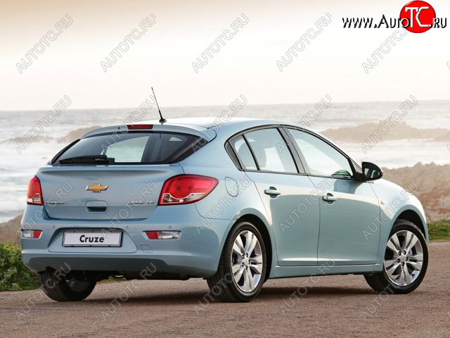 5 399 р. Задние ремонтные арки (комплект) AUTOFERRUM  Chevrolet Cruze ( HR51S,HR81S,  J305) (2001-2015) хэтчбек (Япония), хэтчбек дорестайлинг, хэтчбек рестайлинг (Холоднокатаная сталь 0,8 мм)  с доставкой в г. Йошкар-Ола