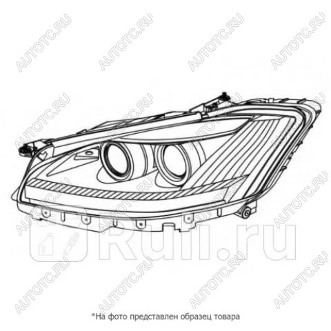 9 349 р. Правая фара (корректор, линзован) BodyParts  Skoda Octavia  A5 (2008-2013) лифтбэк рестайлинг  с доставкой в г. Йошкар-Ола