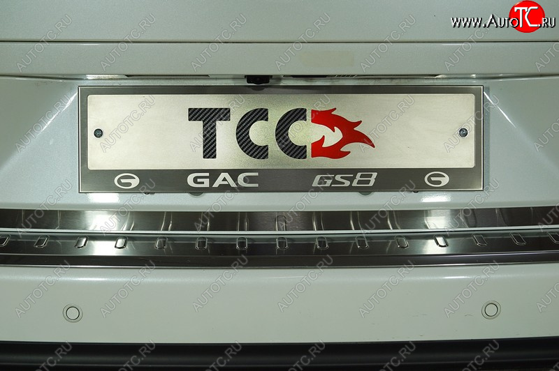 2 669 р. Рамка гос. номера ТСС Тюнинг  GAC GS8 (2016-2023) (нержавейка)  с доставкой в г. Йошкар-Ола