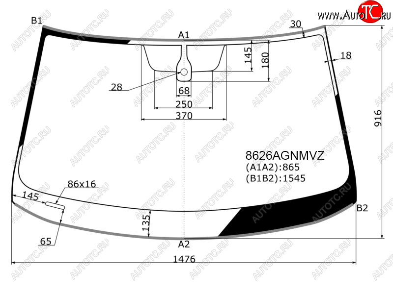 7 749 р. Стекло лобовое (Датчик дождя Молдинг) FUYAO Volkswagen Passat B8.5 универсал рестайлинг (2019-2025)  с доставкой в г. Йошкар-Ола