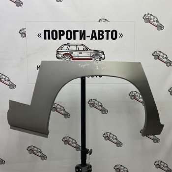 Ремонтные арки задних крыльев (Левая арка) Пороги-Авто Toyota (Тойота) Probox (Пробокс) ( рестайлинг) (2002-2024) рестайлинг  (холоднокатаная сталь 0,8мм)