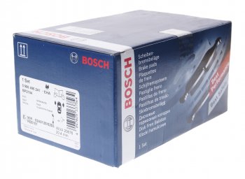 2 099 р. Колодки тормозные дисковые (4шт.) BOSCH Honda Accord CU седан дорестайлинг (2008-2011)  с доставкой в г. Йошкар-Ола. Увеличить фотографию 2