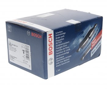 2 449 р. Колодки тормозные передние (4шт.) BOSCH Peugeot 308 T7 хэтчбек 5 дв. дорестайлинг (2007-2011)  с доставкой в г. Йошкар-Ола. Увеличить фотографию 2