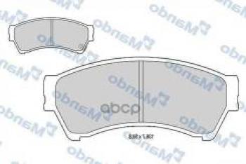 Колодки тормозные передние (4шт.) MANDO Mazda 6 GH рестайлинг лифтбэк (2010-2012)