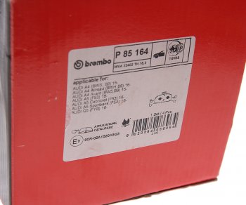 12 999 р. Колодки тормозные передние (4шт.) BREMBO  Audi A4  B9 - Q5  FY  с доставкой в г. Йошкар-Ола. Увеличить фотографию 3