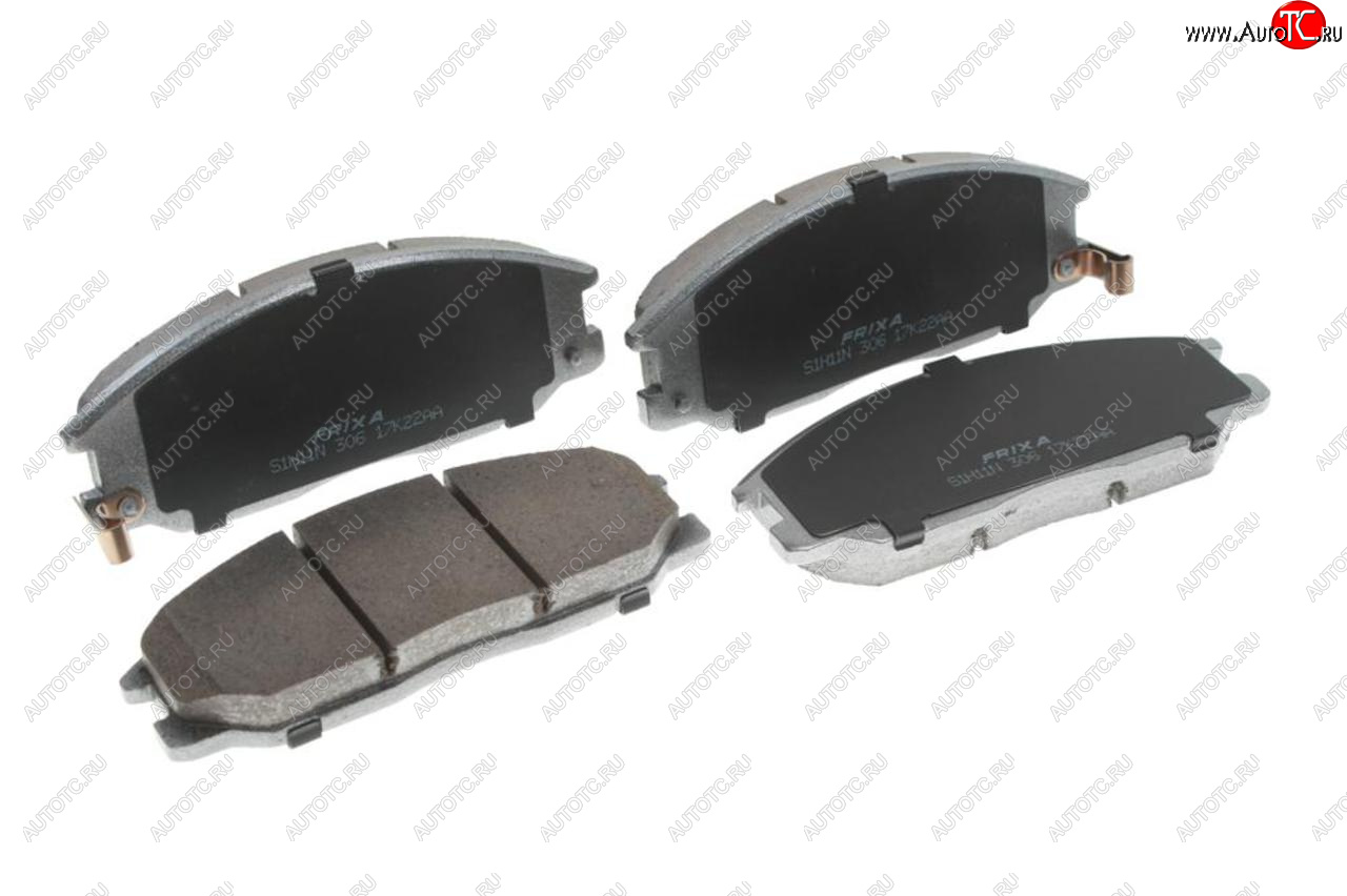 4 649 р. Колодки тормозные передние (4шт.) HANKOOK FRIXA  Hyundai Santa Fe  CM (2006-2012), Hyundai Trajet (1999-2008), KIA Opirus (2002-2010)  с доставкой в г. Йошкар-Ола