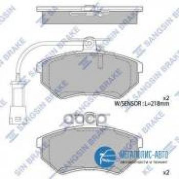 Колодки тормозные передние (4шт.) SANGSIN Volkswagen Golf 5 хэтчбэк (2003-2009)