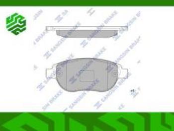 Колодки тормозные передние (4шт.) SANGSIN CITROEN Xsara N0 хэтчбэк 3 дв. рестайлинг (2000-2003)