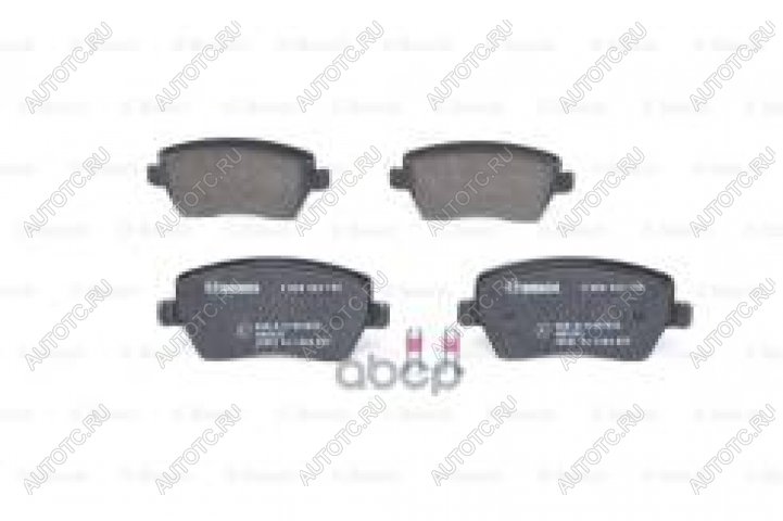 2 499 р. Колодки тормозные передние (4шт.) BOSCH  Nissan Micra  K11 (1992-2003), Nissan Note  1 (2004-2013), Renault Clio ( C57,  B57,  CB,  BB,  KR,  CR,  BR) (1990-2013), Renault Logan  1 (2004-2016), Лада Веста  2180 (2015-2025), Лада Ларгус (2012-2025)  с доставкой в г. Йошкар-Ола