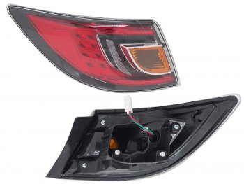 Фонарь задний левый (внешний, LED) SAT Mazda (Мазда) 6  GH (2007-2010) GH дорестайлинг лифтбэк, дорестайлинг седан, дорестайлинг универсал ()