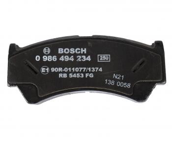 3 099 р. Колодки тормозные передние (4шт.) BOSCH Suzuki Baleno (2002-2007)  с доставкой в г. Йошкар-Ола. Увеличить фотографию 2