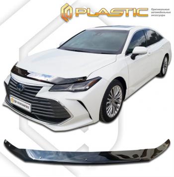 2 059 р. Дефлектор капота CA-Plastic Toyota Avalon XX50 (2018-2023) (серия Classic черный)  с доставкой в г. Йошкар-Ола. Увеличить фотографию 2