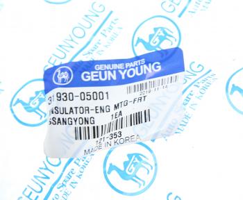 1 369 р. Опора двигателя задняя GEUN YOUNG SSANGYONG Actyon 1 (2006-2010)  с доставкой в г. Йошкар-Ола. Увеличить фотографию 3