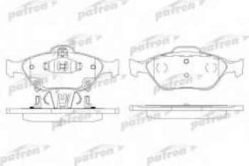 Колодки тормозные передние (4шт.) PATRON Toyota Yaris XP90 седан дорестайлинг (2006-2009)