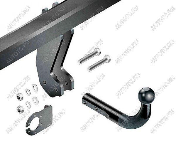 22 699 р. Фаркоп (подходит для (D40) tubular bumper) Auto-Hak Nissan Navara 2 D40 дорестайлинг (2004-2010) (стальной, шар A (F20))  с доставкой в г. Йошкар-Ола