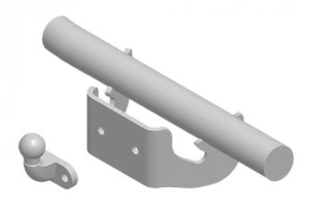 22 699 р. Фаркоп (фланцевое крепление шара) Imiola  Honda CR-V  RD4,RD5,RD6,RD7,RD9  (2001-2006) дорестайлинг, рестайлинг (стальной, шар F (C, F30))  с доставкой в г. Йошкар-Ола. Увеличить фотографию 1