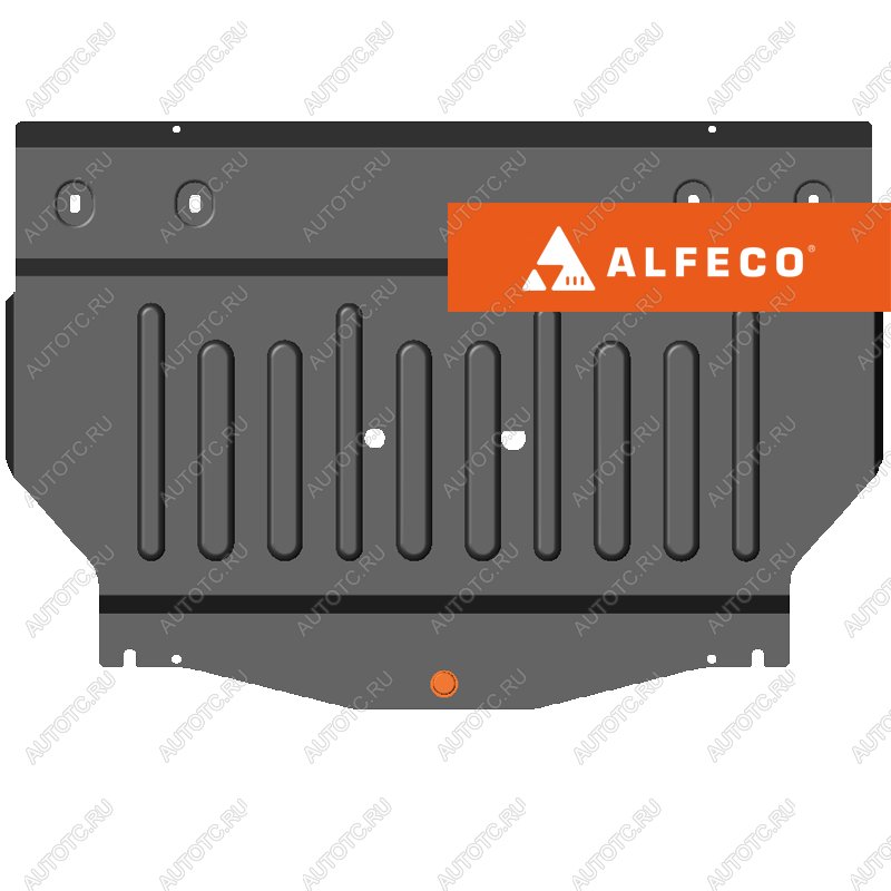 11 599 р. Защита картера и КПП (V-all) ALFECO Changan CS55 дорестайлинг (2017-2018) (алюминий)  с доставкой в г. Йошкар-Ола