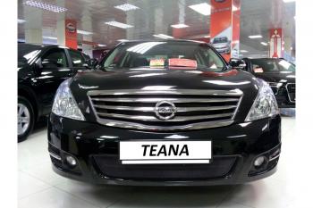 Защита радиатора Стрелка11 Стандарт Nissan Teana 2 J32 дорестайлинг (2008-2011)