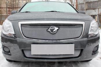 Защита радиатора (низ) Стрелка11 Стандарт Chevrolet (Шевролет) Cobalt (Кобальт) (2011-2016), Ravon (Рэйвон) R4 (Р4) (2016-2020)