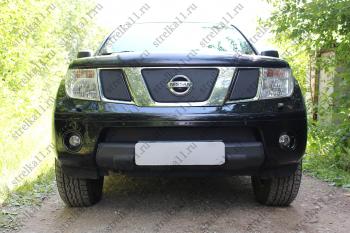 Зимняя заглушка решетки радиатора (верх) Стрелка11  Navara  2 D40, Pathfinder  R51 ()