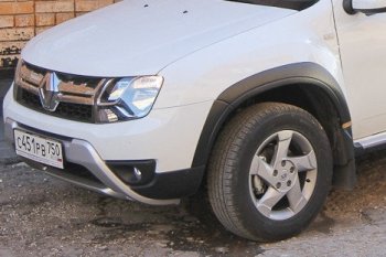 7 649 р. Накладки на колесные арки Артформ Renault Duster HS рестайлинг (2015-2021)  с доставкой в г. Йошкар-Ола. Увеличить фотографию 2