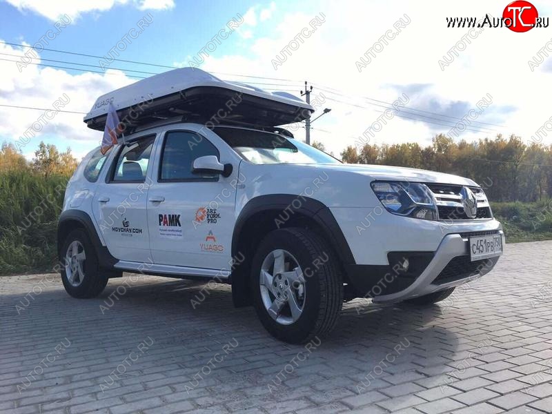 7 649 р. Накладки на колесные арки Артформ Renault Duster HS рестайлинг (2015-2021)  с доставкой в г. Йошкар-Ола