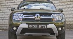 989 р. Защитная сетка решетки радиатора РА Renault Duster HS рестайлинг (2015-2021)  с доставкой в г. Йошкар-Ола. Увеличить фотографию 2