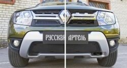 989 р. Защитная сетка решетки радиатора РА Renault Duster HS рестайлинг (2015-2021)  с доставкой в г. Йошкар-Ола. Увеличить фотографию 4