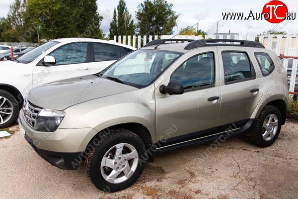 4 649 р. Молдинги дверей Артформ Renault Duster HS дорестайлинг (2010-2015)  с доставкой в г. Йошкар-Ола