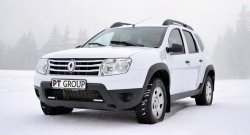 5 999 р. Комплект накладок на колёсные арки Petroil Tuning Renault Duster HS дорестайлинг (2010-2015) (Текстурная поверхность)  с доставкой в г. Йошкар-Ола. Увеличить фотографию 2