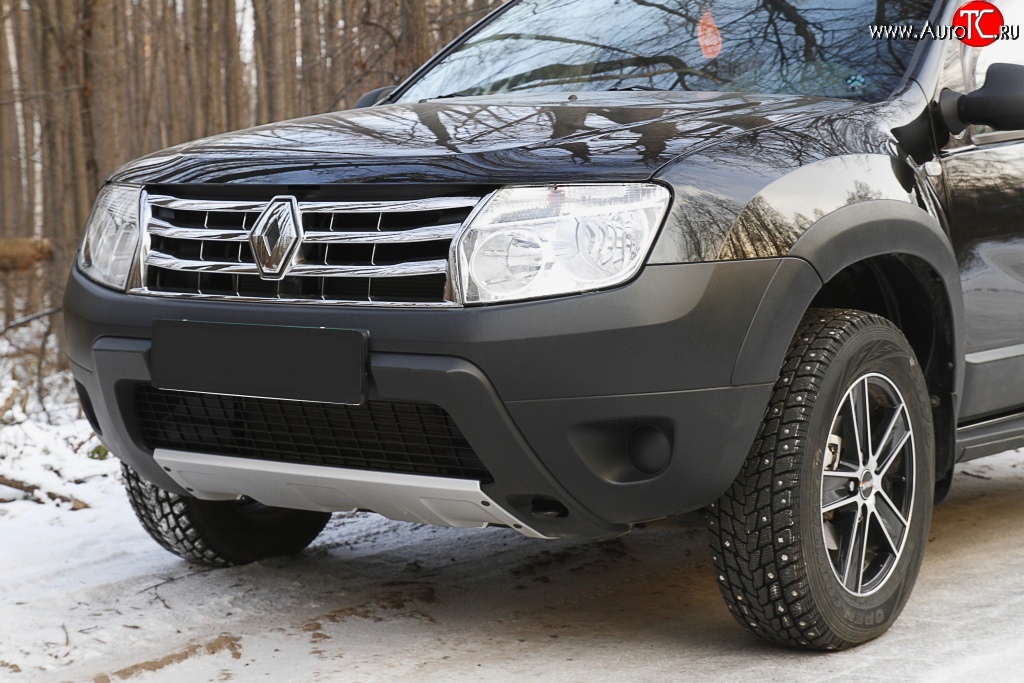 12 949 р. Расширители колесных арок с молдингами RA (комплект)  Renault Duster  HS (2010-2015) дорестайлинг (Поверхность шагрень)  с доставкой в г. Йошкар-Ола