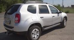 3 999 р. Накладки на двери Petroil Tuning Renault Duster HS дорестайлинг (2010-2015) (Тисненый пластик)  с доставкой в г. Йошкар-Ола. Увеличить фотографию 2