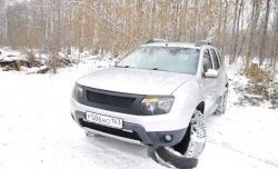 4 599 р. Решётка радиатора DM-Style  Renault Duster  HS (2010-2015) дорестайлинг (Без сетки, Неокрашенная глянец (под окраску))  с доставкой в г. Йошкар-Ола. Увеличить фотографию 4