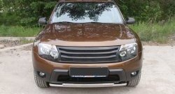 5 249 р. Решётка радиатора RA Renault Duster HS дорестайлинг (2010-2015) (Неокрашенная)  с доставкой в г. Йошкар-Ола. Увеличить фотографию 3