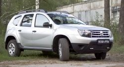 2 189 р. Защитная сетка решетки переднего бампера (с дхо без обвеса) РА Renault Duster HS дорестайлинг (2010-2015)  с доставкой в г. Йошкар-Ола. Увеличить фотографию 2