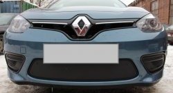 1 469 р. Сетка на бампер Russtal (черная) Renault Fluence дорестайлинг (2010-2012)  с доставкой в г. Йошкар-Ола. Увеличить фотографию 3