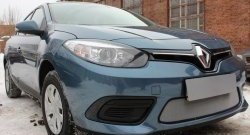 1 539 р. Сетка на бампер Russtal (хром) Renault Fluence дорестайлинг (2010-2012)  с доставкой в г. Йошкар-Ола. Увеличить фотографию 3