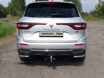 9 799 р. Фаркоп (тягово-сцепное устройство) TCC Renault Koleos 2 (2016-2025) (Оцинкованный, шар E)  с доставкой в г. Йошкар-Ола. Увеличить фотографию 1