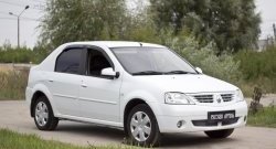 1 799 р. Защитная сетка решетки переднего бампера РА Renault Logan 1 дорестайлинг (2004-2010)  с доставкой в г. Йошкар-Ола. Увеличить фотографию 3