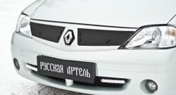 Зимняя заглушка решетки радиатора РА Renault Logan 1 дорестайлинг (2004-2010)