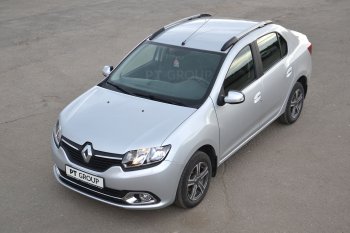 6 469 р. Рейлинги Petroil Tuning Комфорт  Renault Logan  2 - Logan Stepway (Серебристый муар)  с доставкой в г. Йошкар-Ола. Увеличить фотографию 6