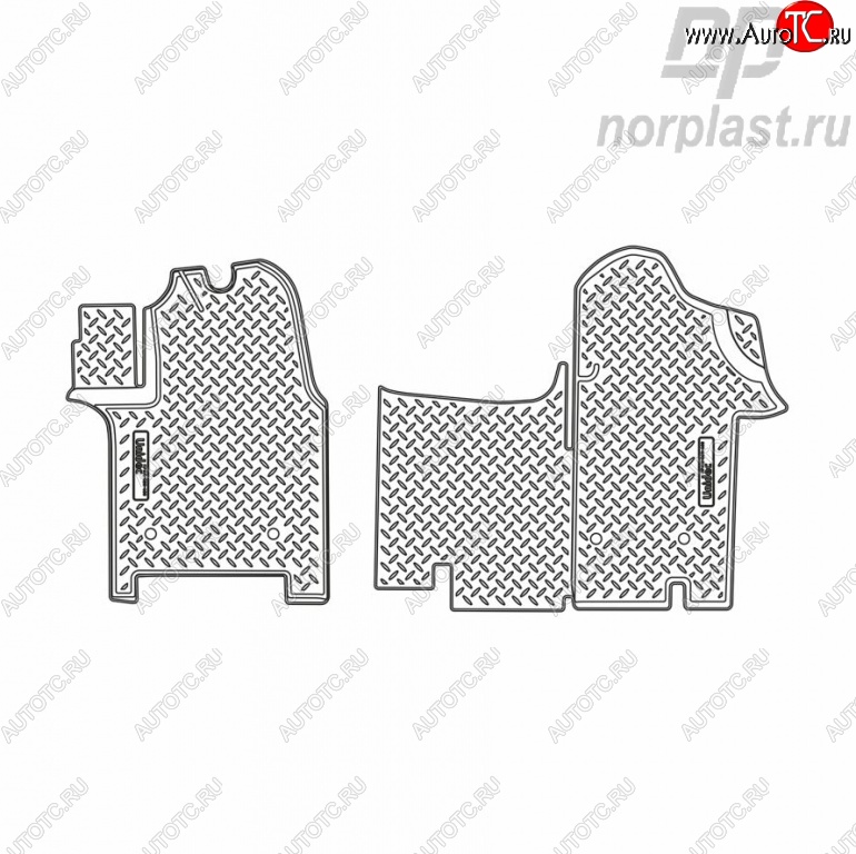 1 879 р. Комплект ковриков в салон Norplast Renault Master FV,JV фургон дорестайлинг (2010-2015)  с доставкой в г. Йошкар-Ола
