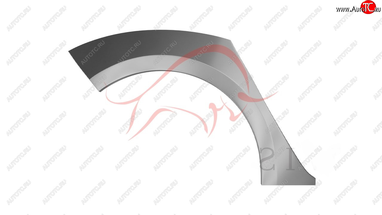 2 189 р. Правая задняя ремонтная арка (внешняя) Wisentbull Renault Megane универсал  дорестайлинг (2016-2024)  с доставкой в г. Йошкар-Ола