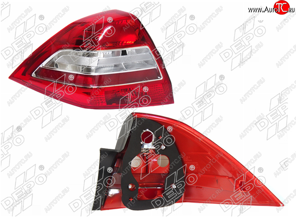 5 799 р. Левый фонарь задний DEPO  Renault Megane  седан (2006-2009)  рестайлинг  с доставкой в г. Йошкар-Ола