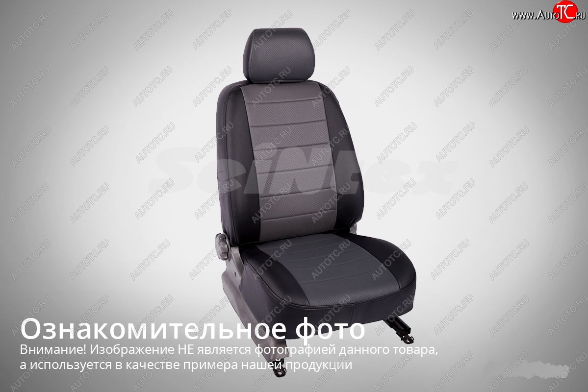 5 199 р. Чехлы для сидений SeiNtex (экокожа, 40/60) Renault Sandero (BS) (2009-2014)  с доставкой в г. Йошкар-Ола