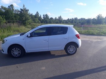 6 499 р. Спойлер INMAX Renault Sandero Stepway (B8) дорестайлинг (2014-2018) (неокрашенный)  с доставкой в г. Йошкар-Ола. Увеличить фотографию 5