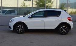 3 699 р. Комплект накладок на арки KART RS NEW Renault Sandero (B8) дорестайлинг (2014-2018) (Неокрашенные)  с доставкой в г. Йошкар-Ола. Увеличить фотографию 5