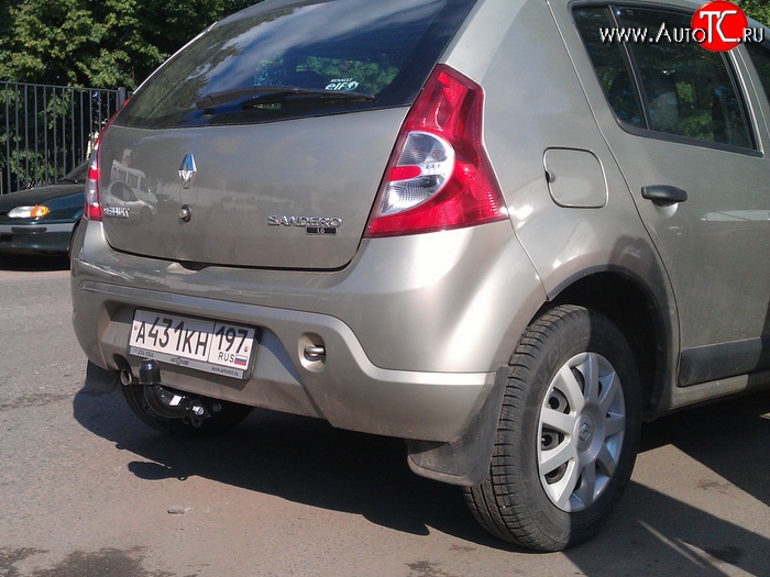 10 799 р. Фаркоп (хетчбек) NovLine Renault Sandero (BS) (2009-2014)  с доставкой в г. Йошкар-Ола